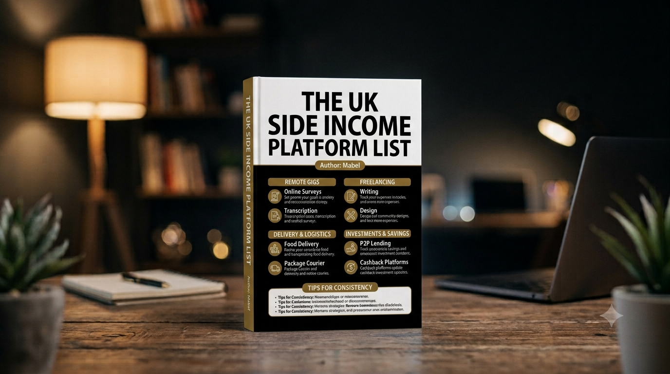 The UK Side-Income Platform List mockup